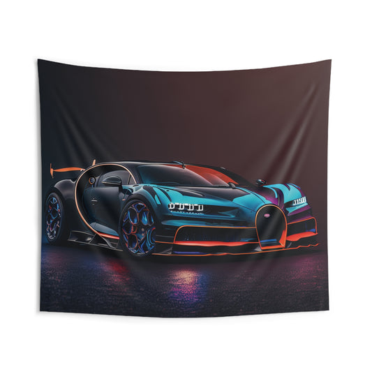 Indoor Wall Tapestries Bugatti Chiron Super 1