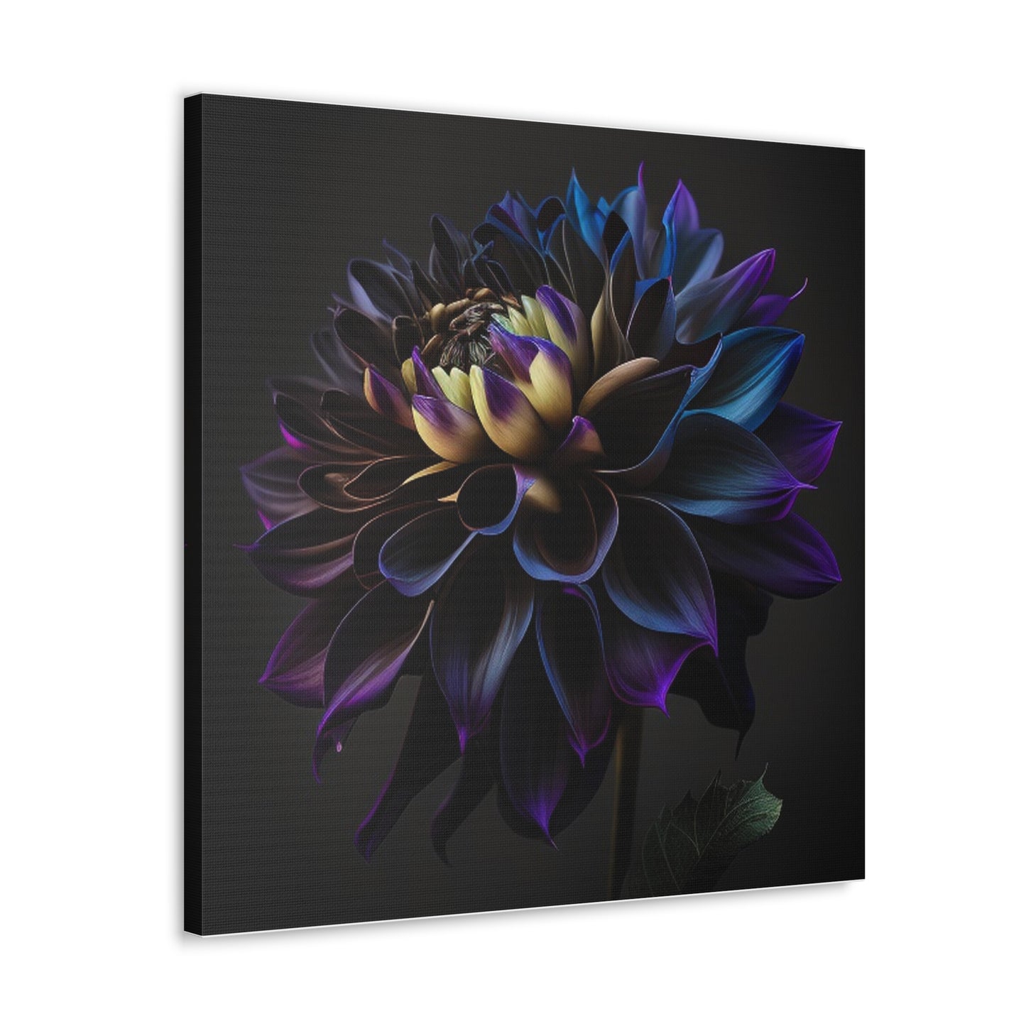 Canvas Gallery Wraps Dahlia Purple 1