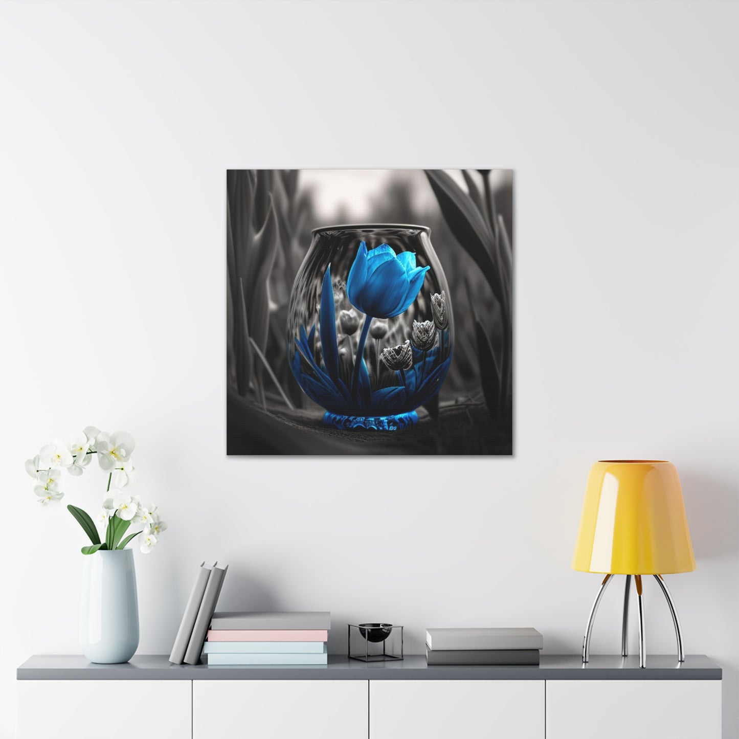 Canvas Gallery Wraps Tulip Blue 4