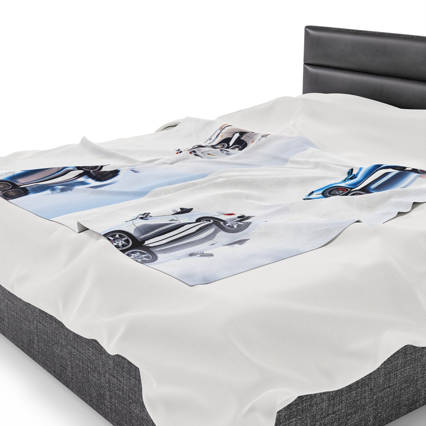 Velveteen Plush Blanket 911 Speedster on water 5