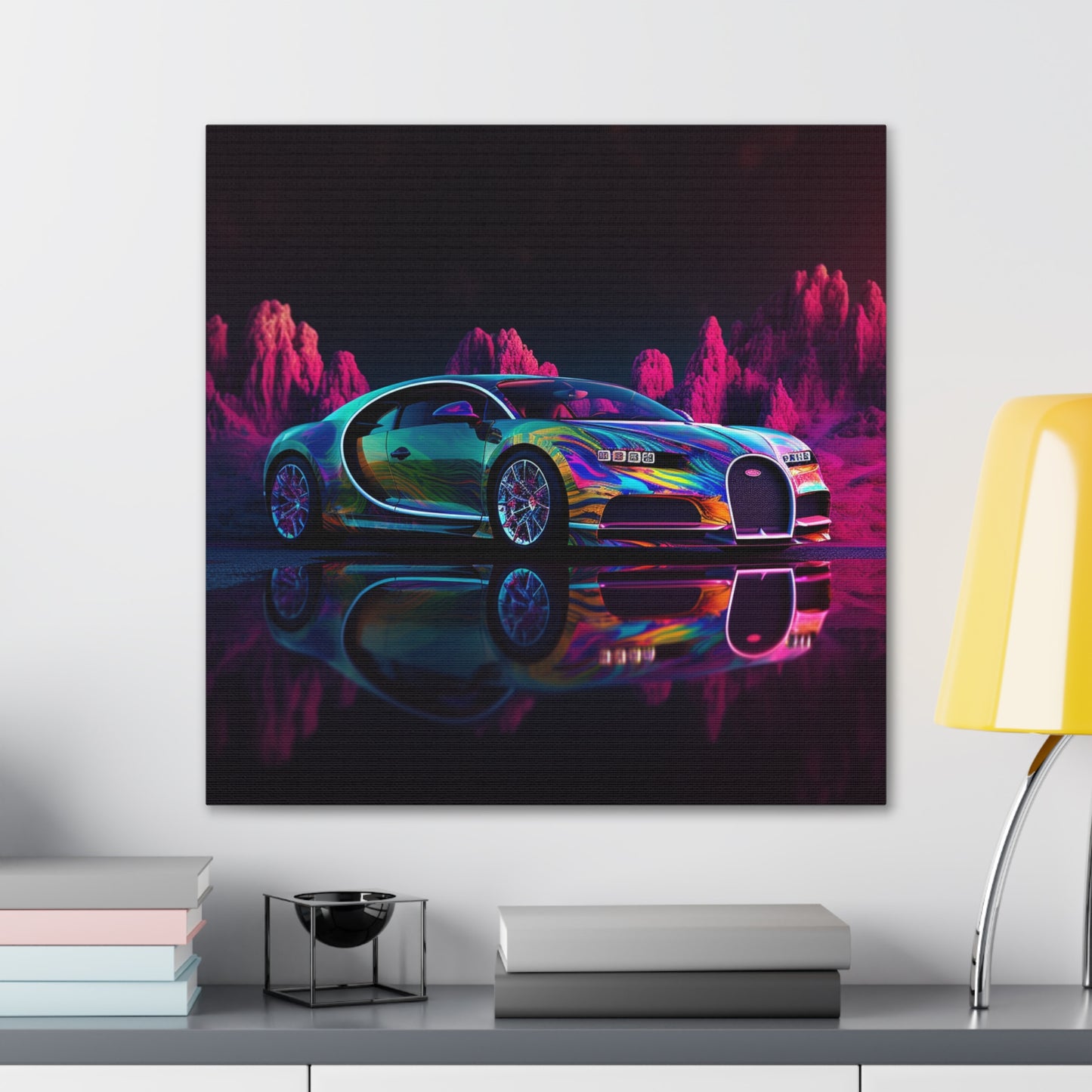 Canvas Gallery Wraps Florescent Bugatti Flair 2