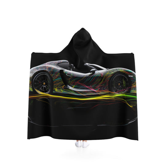 Hooded Blanket Porsche Line 1