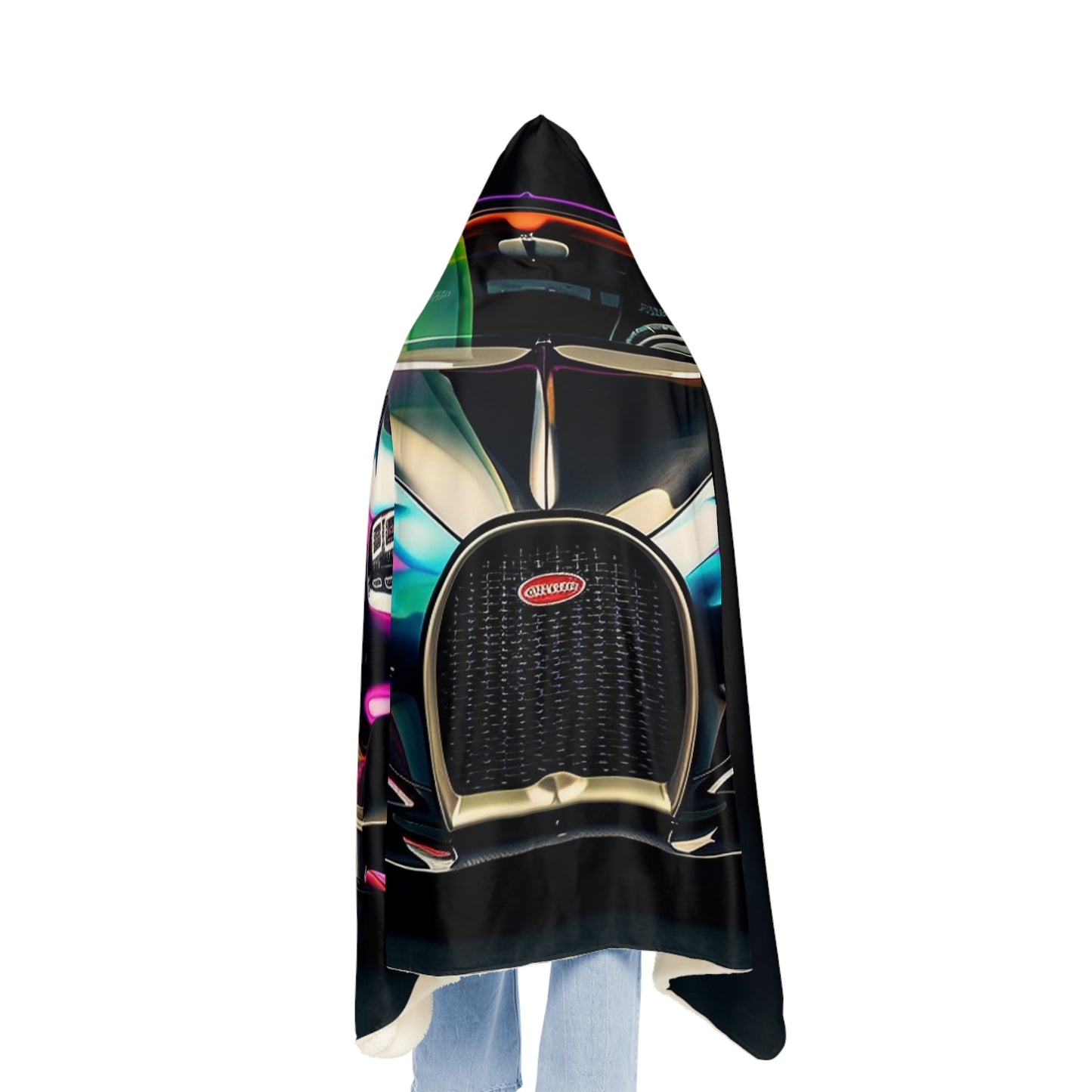 Snuggle Hooded Blanket Hyper Bugatti Chiron 4