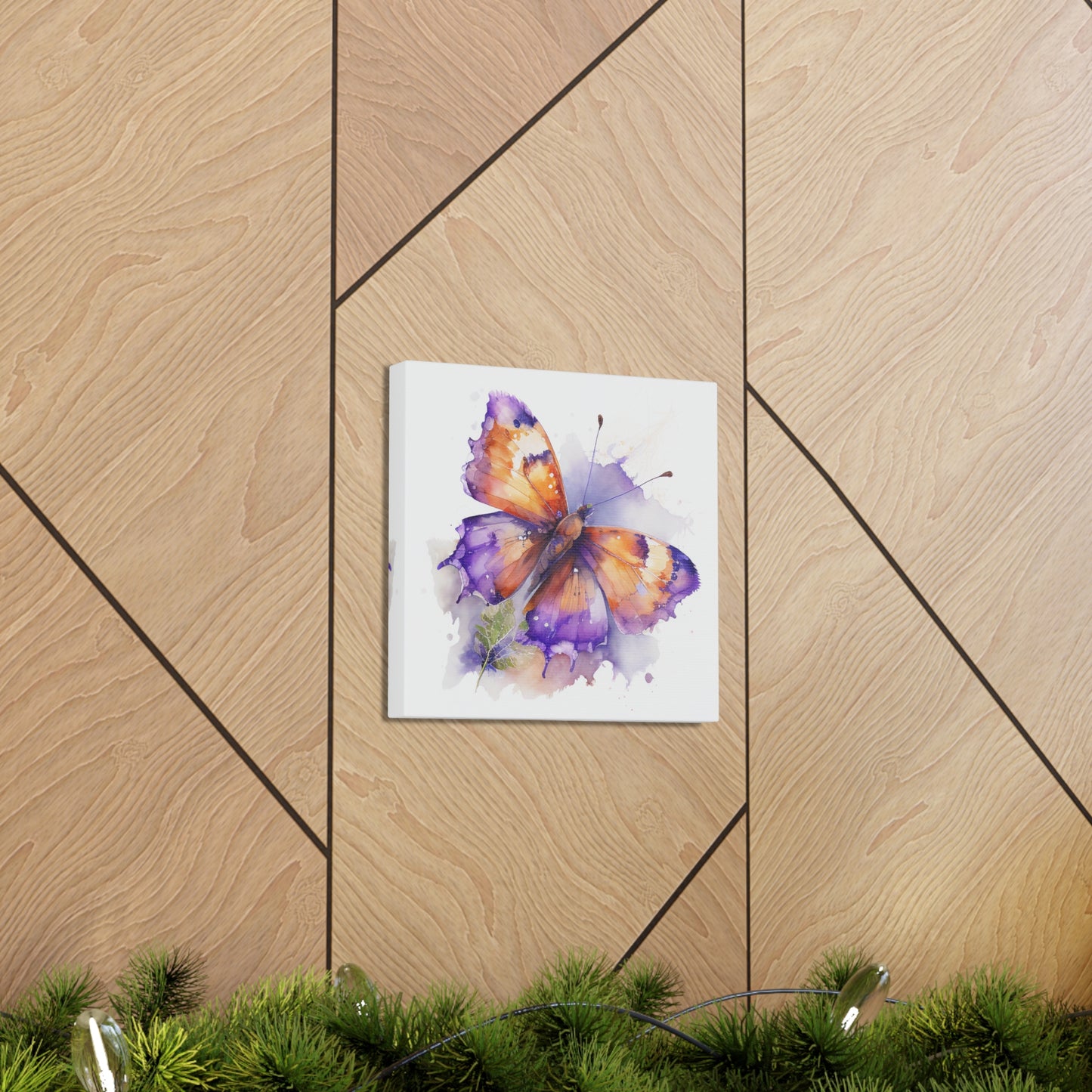 Canvas Gallery Wraps MerlinRose Watercolor Butterfly 2