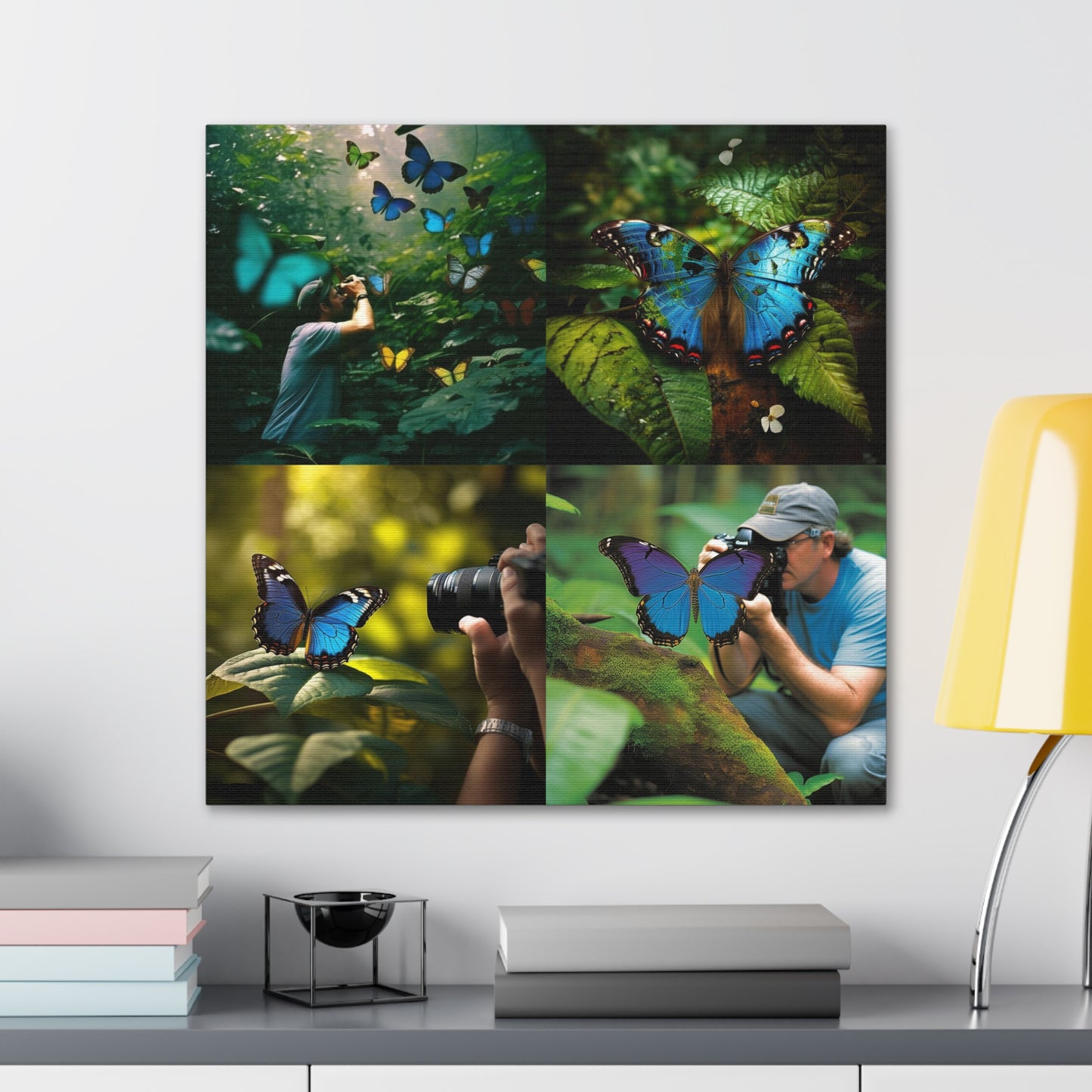 Canvas Gallery Wraps Jungle Butterfly 5