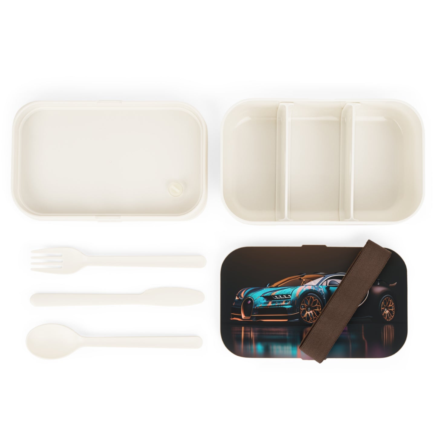 Bento Lunch Box Bugatti Blue 2
