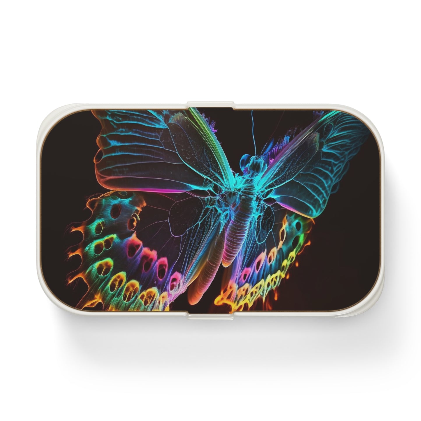 Bento Lunch Box Thermal Butterfly 2