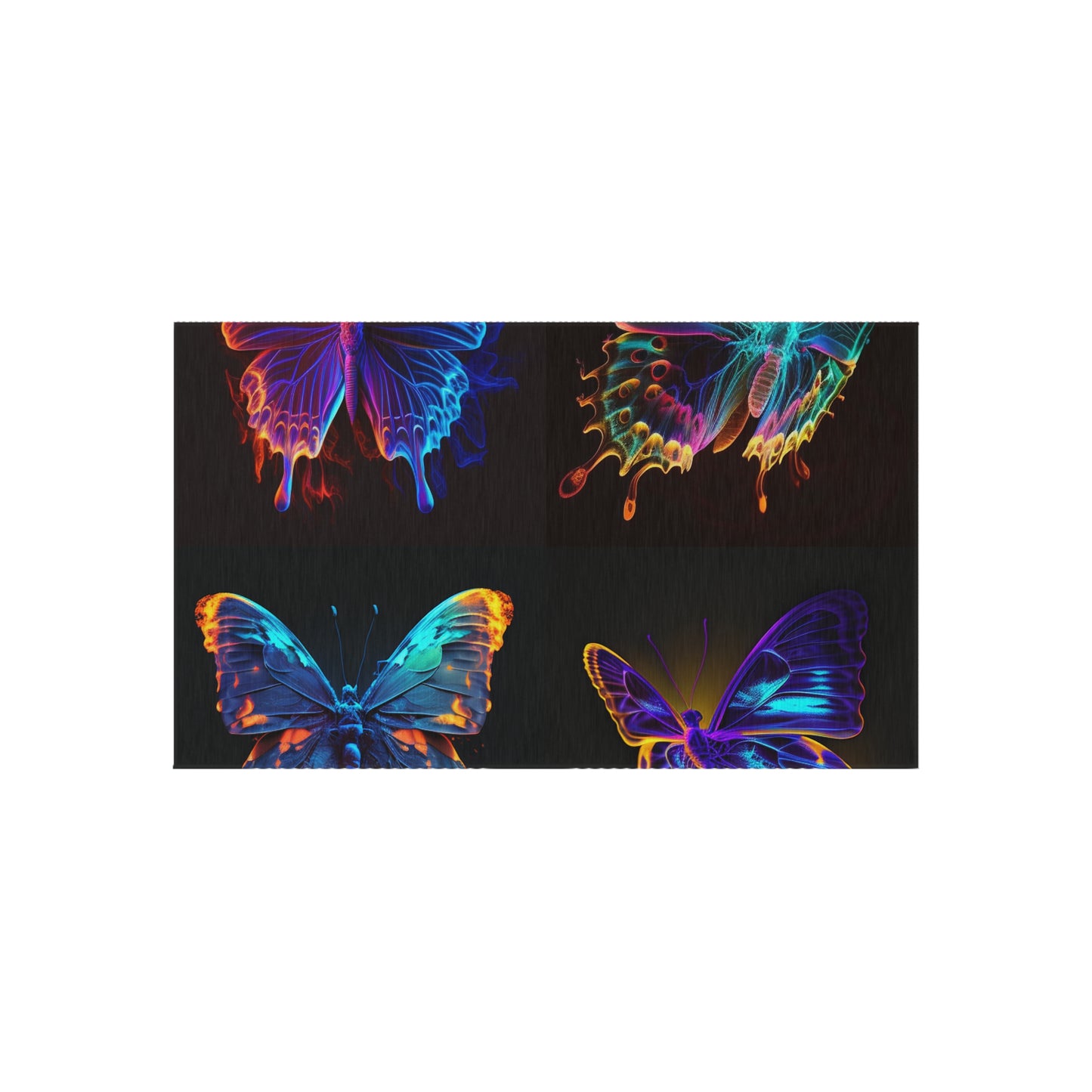 Outdoor Rug  Thermal Butterfly 5