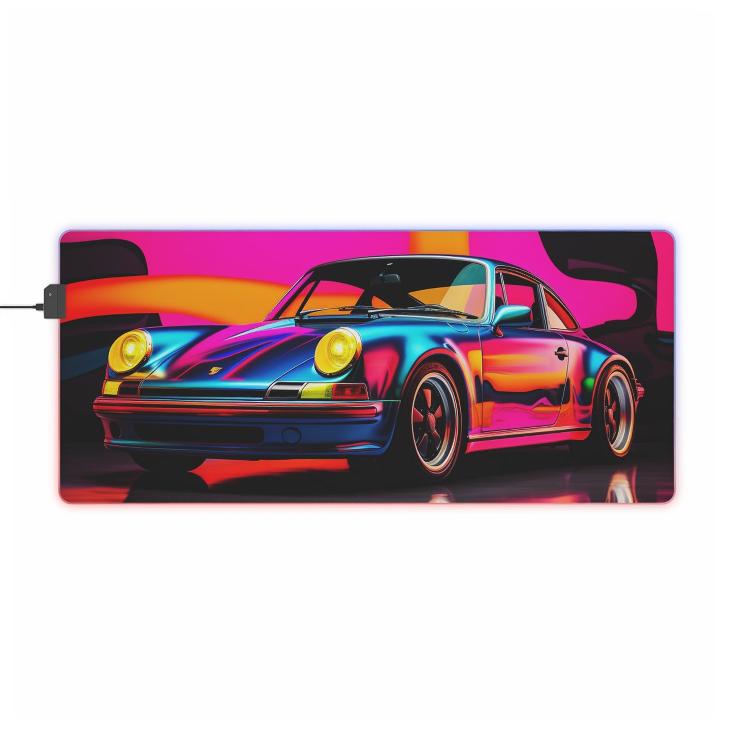 LED Gaming Mouse Pad Macro Porsche 2