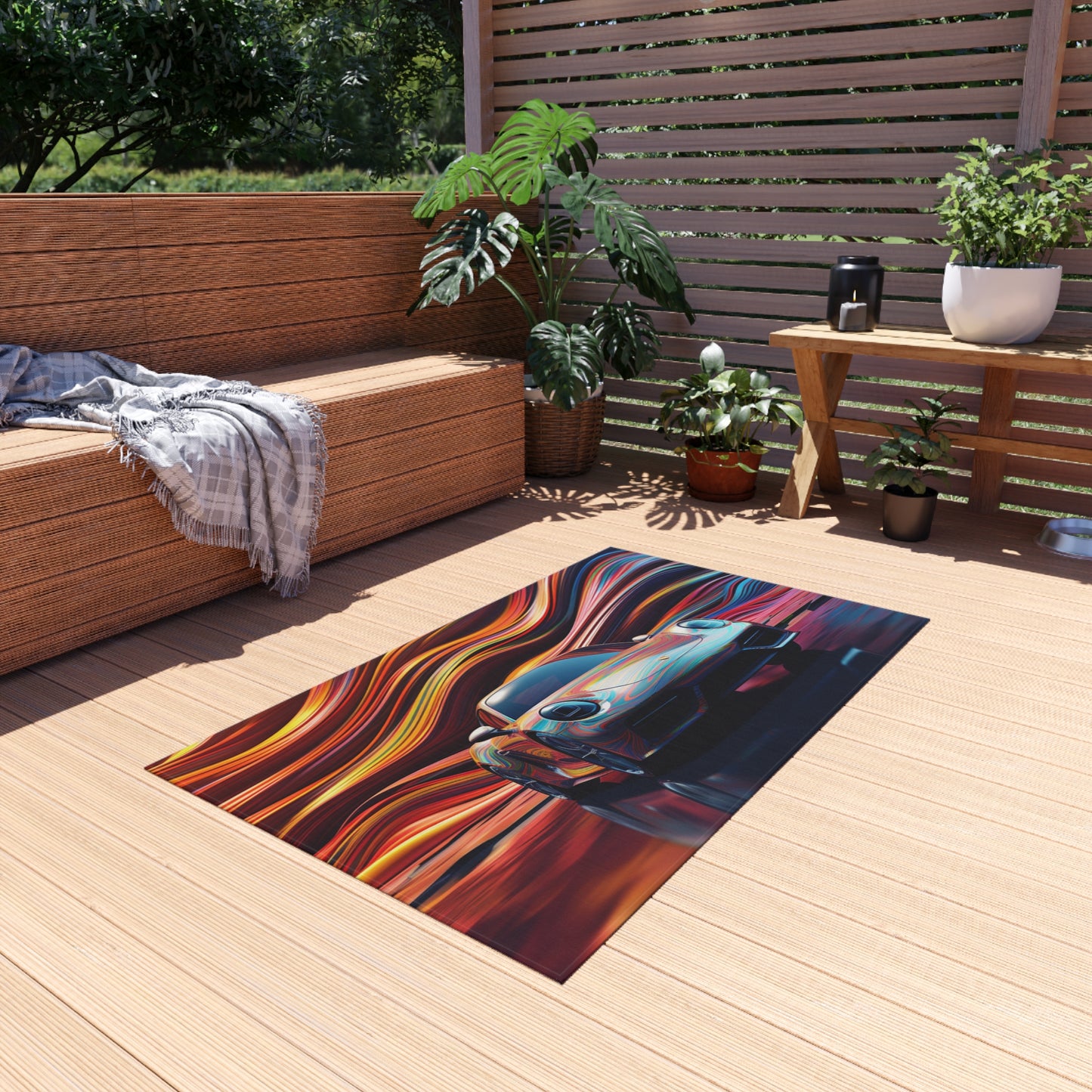 Outdoor Rug  Porsche Water Fusion 1