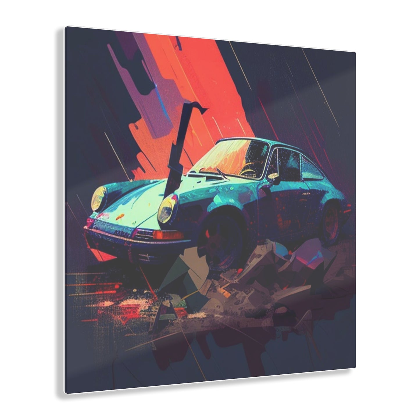 Acrylic Prints Porsche Abstract 2