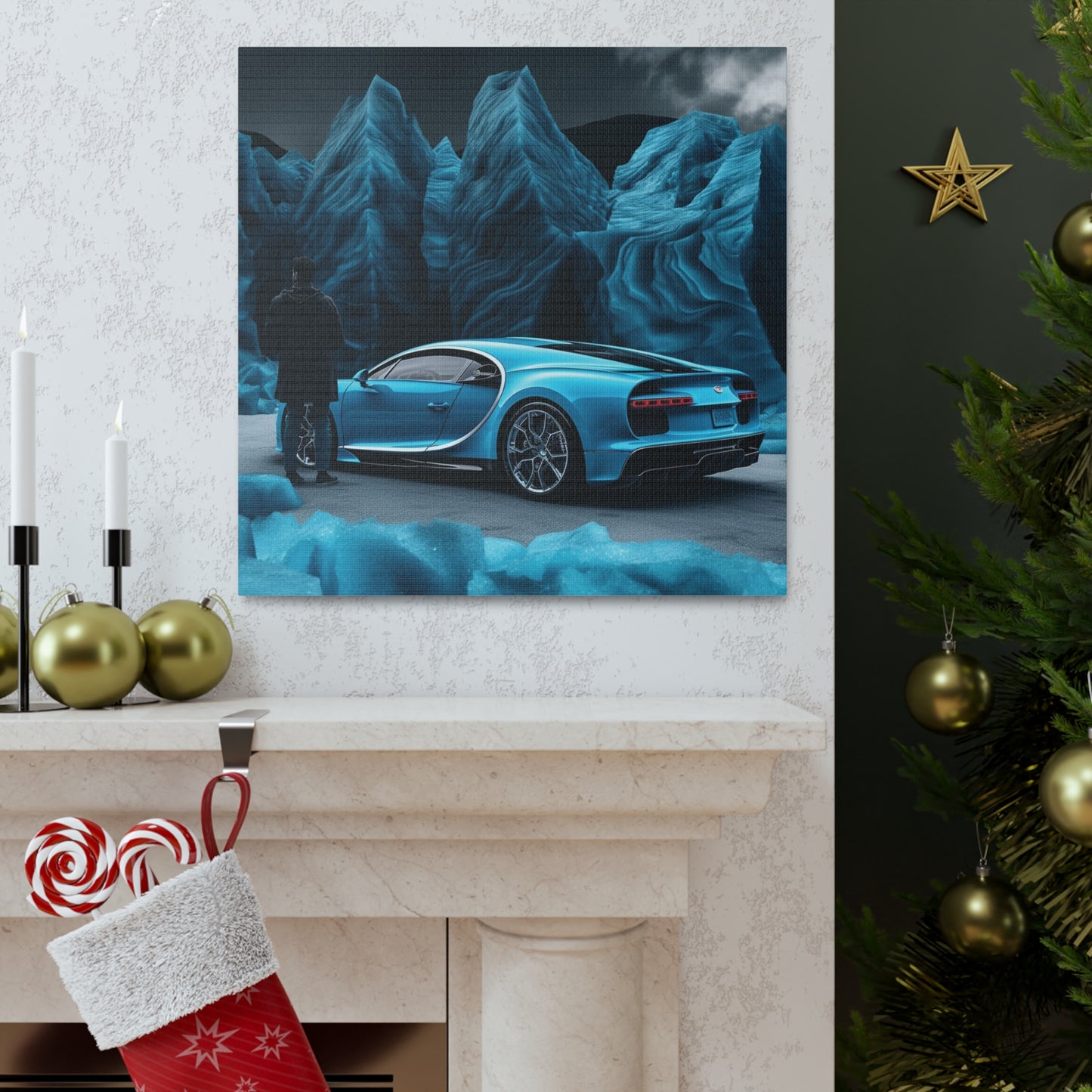 Canvas Gallery Wraps Bugatti Real Look 3