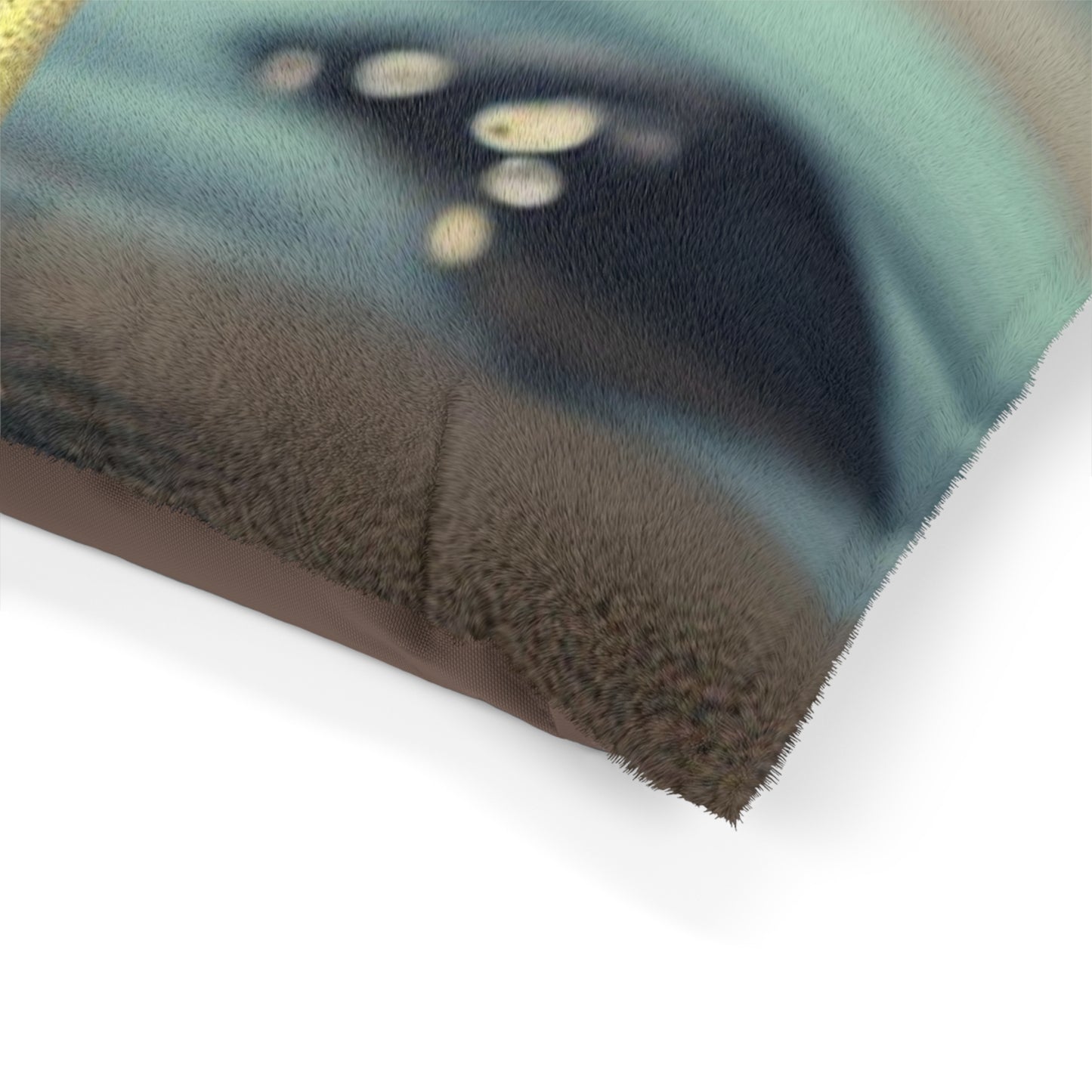 Pet Bed Yellow Hibiscus glass 3