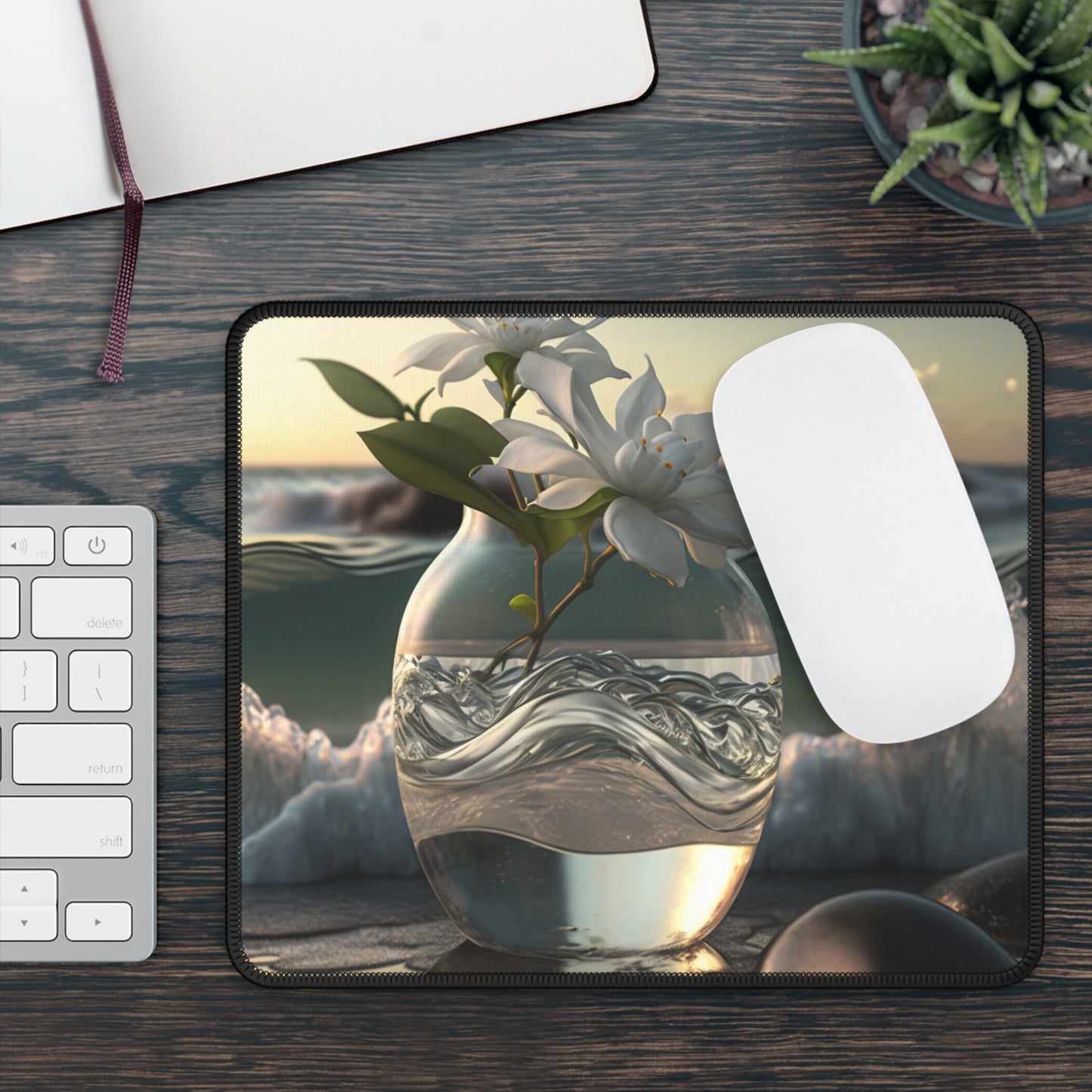 Gaming Mouse Pad  Jasmine glass vase 2