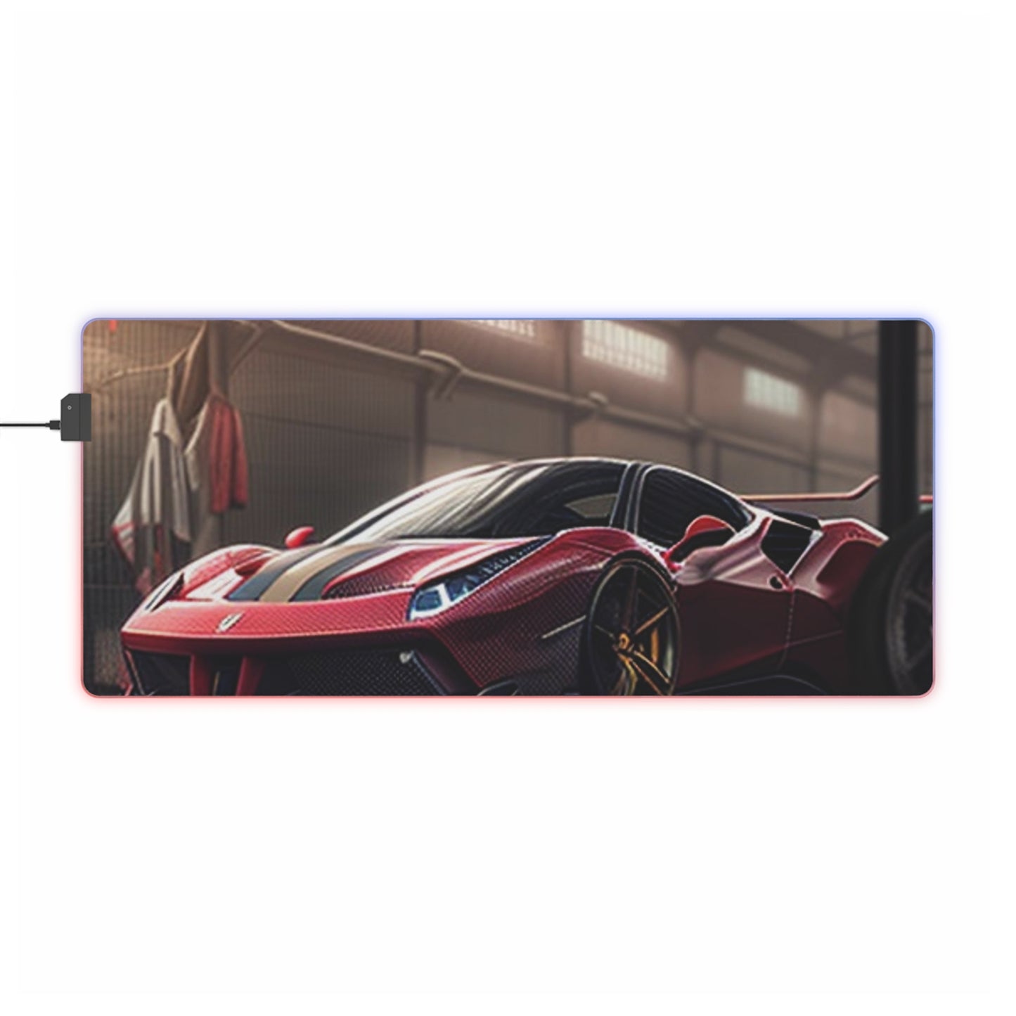 LED Gaming Mouse Pad Ferrari Hyper 4