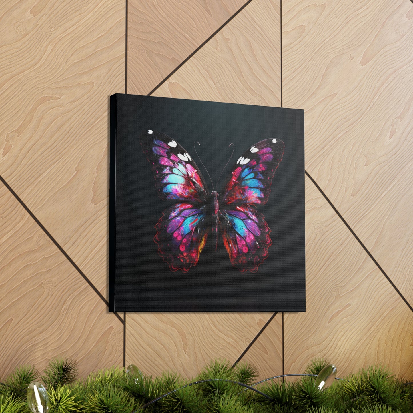 Canvas Gallery Wraps Hyper Butterfly Real