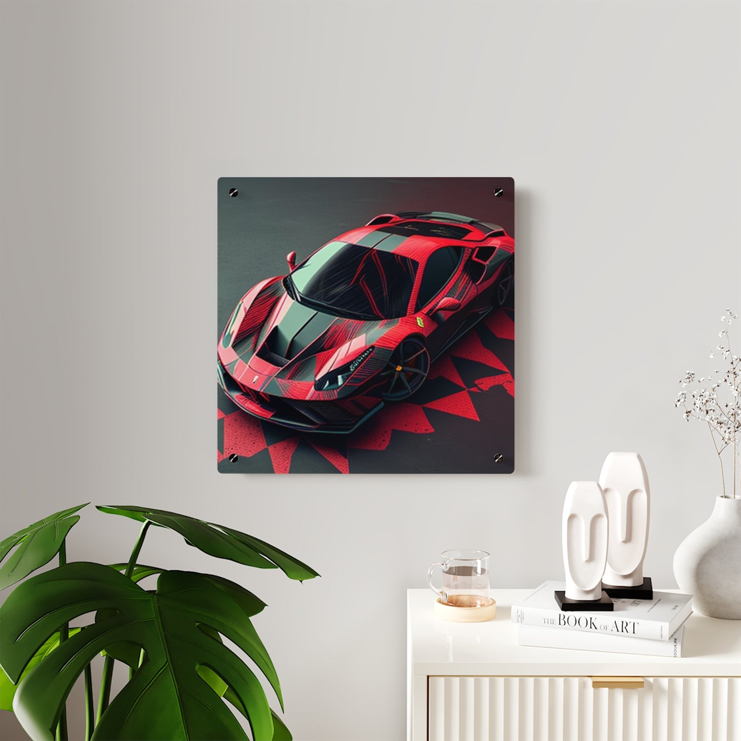 Acrylic Wall Art Panels Ferrari Hyper 2