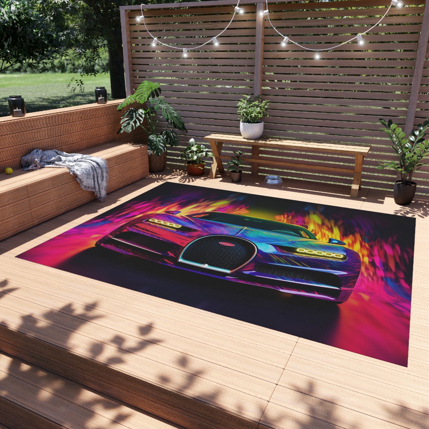 Outdoor Rug  Florescent Bugatti Flair 3