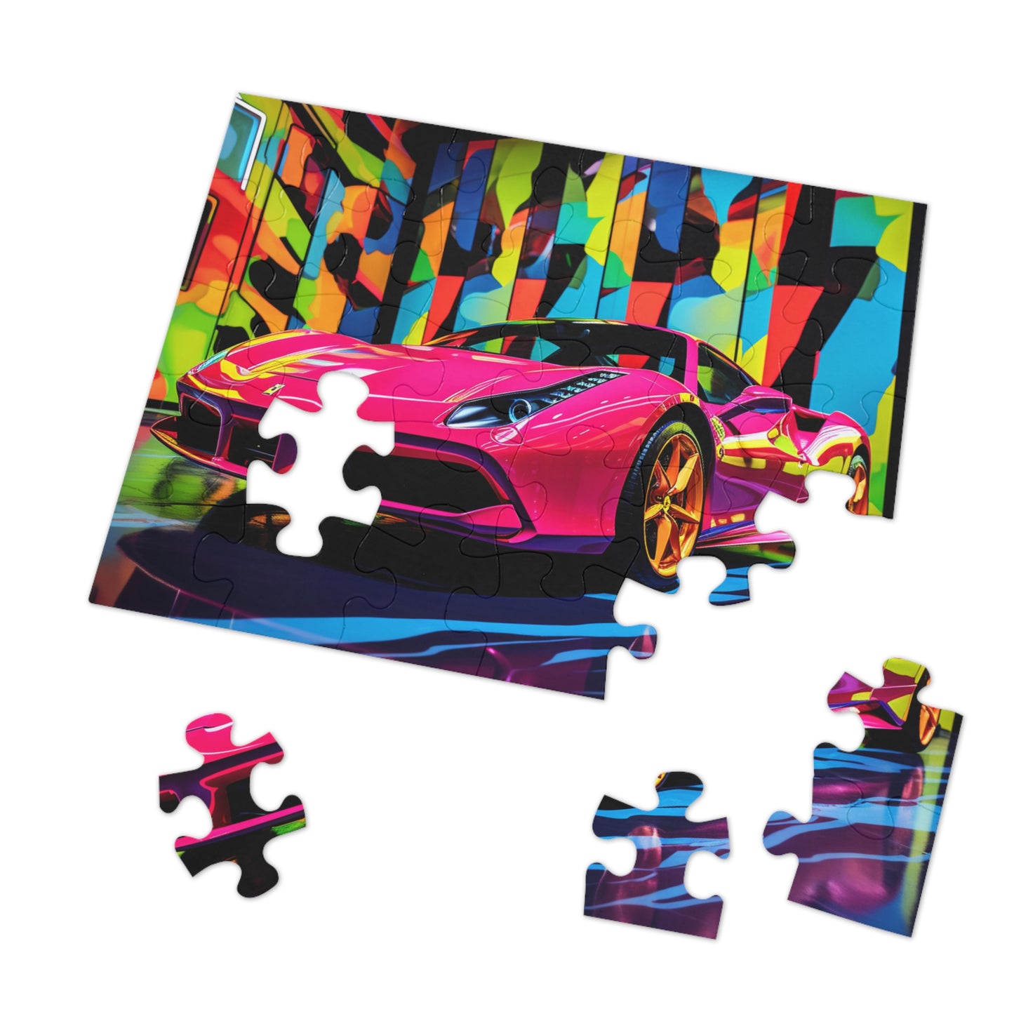 Jigsaw Puzzle (30, 110, 252, 500,1000-Piece) Ferrari Flair Macro 1