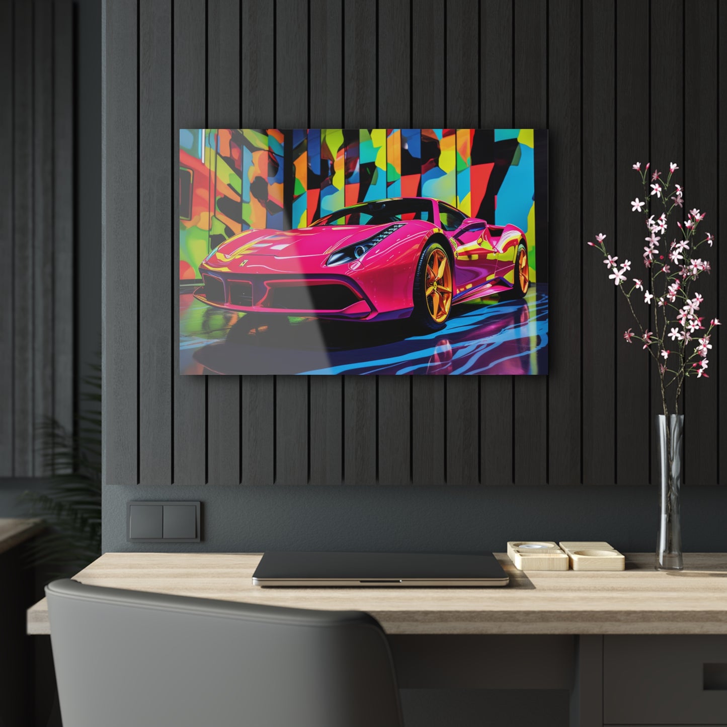 Acrylic Prints Ferrari Flair Macro 1