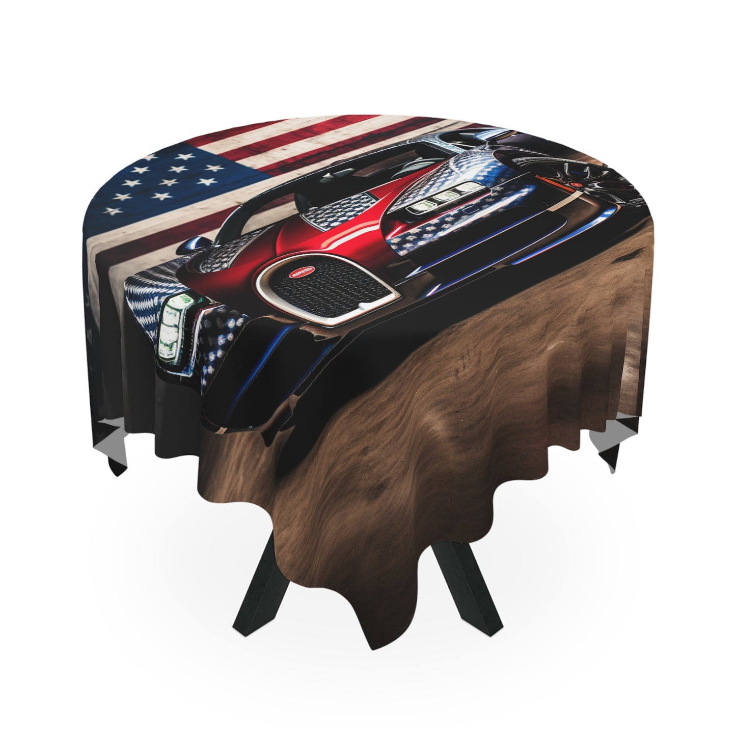 Tablecloth Bugatti American Flag 1