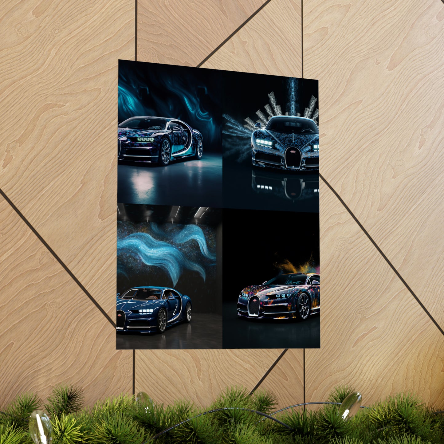 Premium Matte Vertical Posters Hyper Bugatti 5