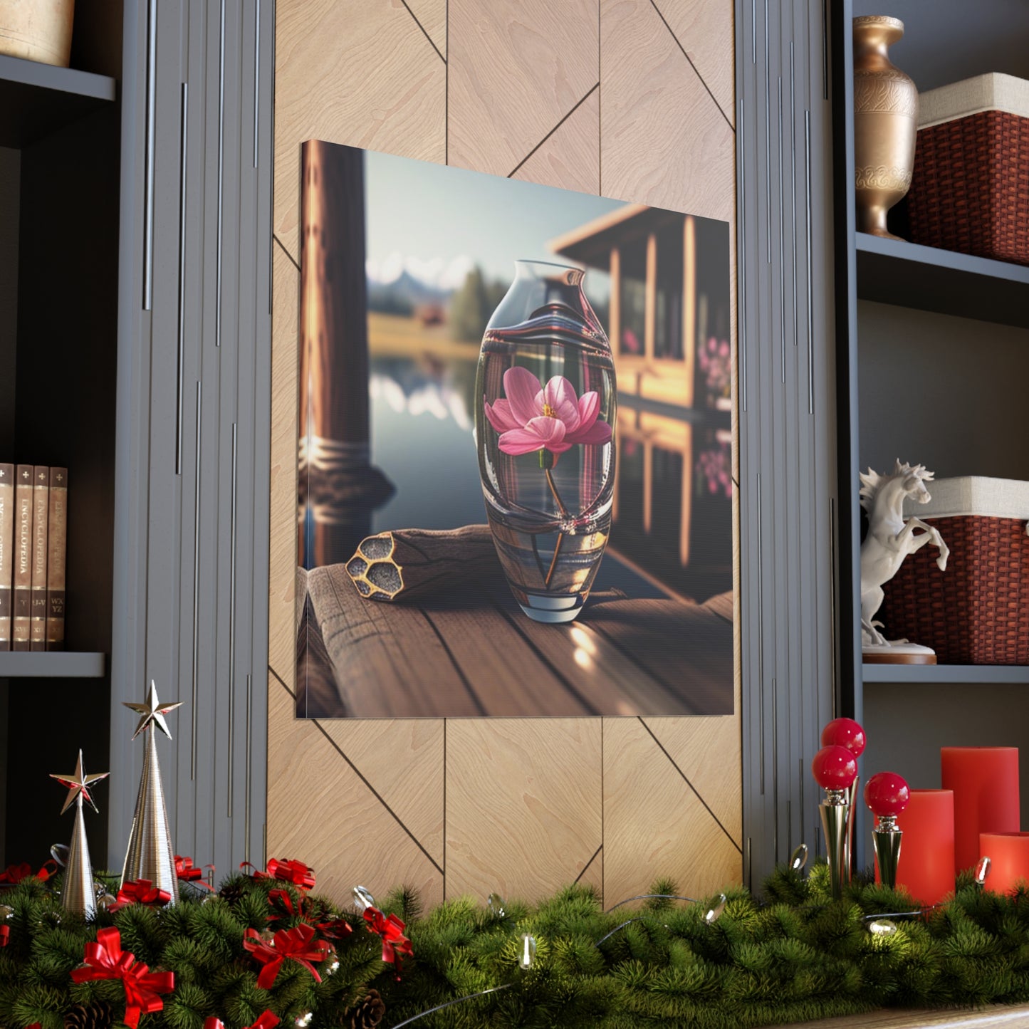 Canvas Gallery Wraps Pink Magnolia 2