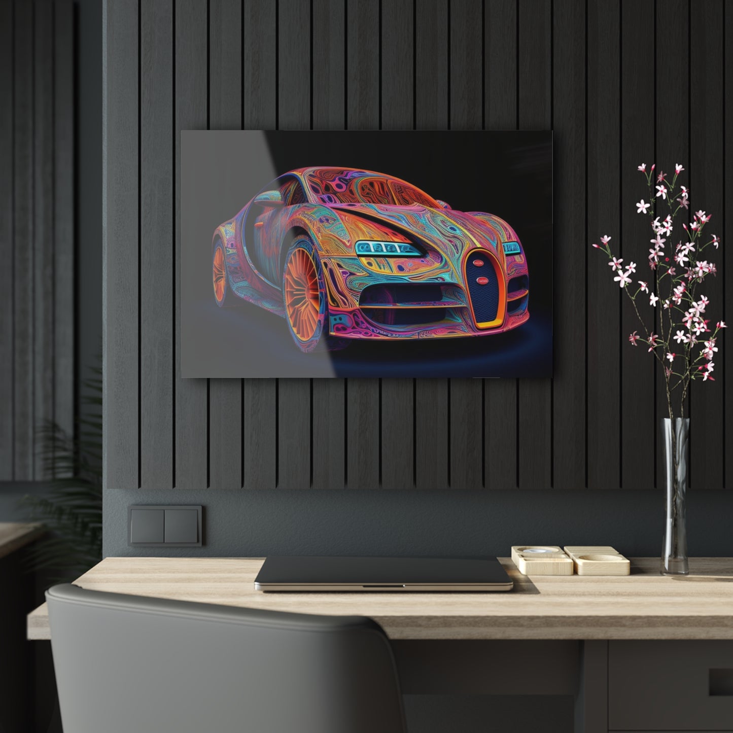 Acrylic Prints Bugatti Abstract Concept 1