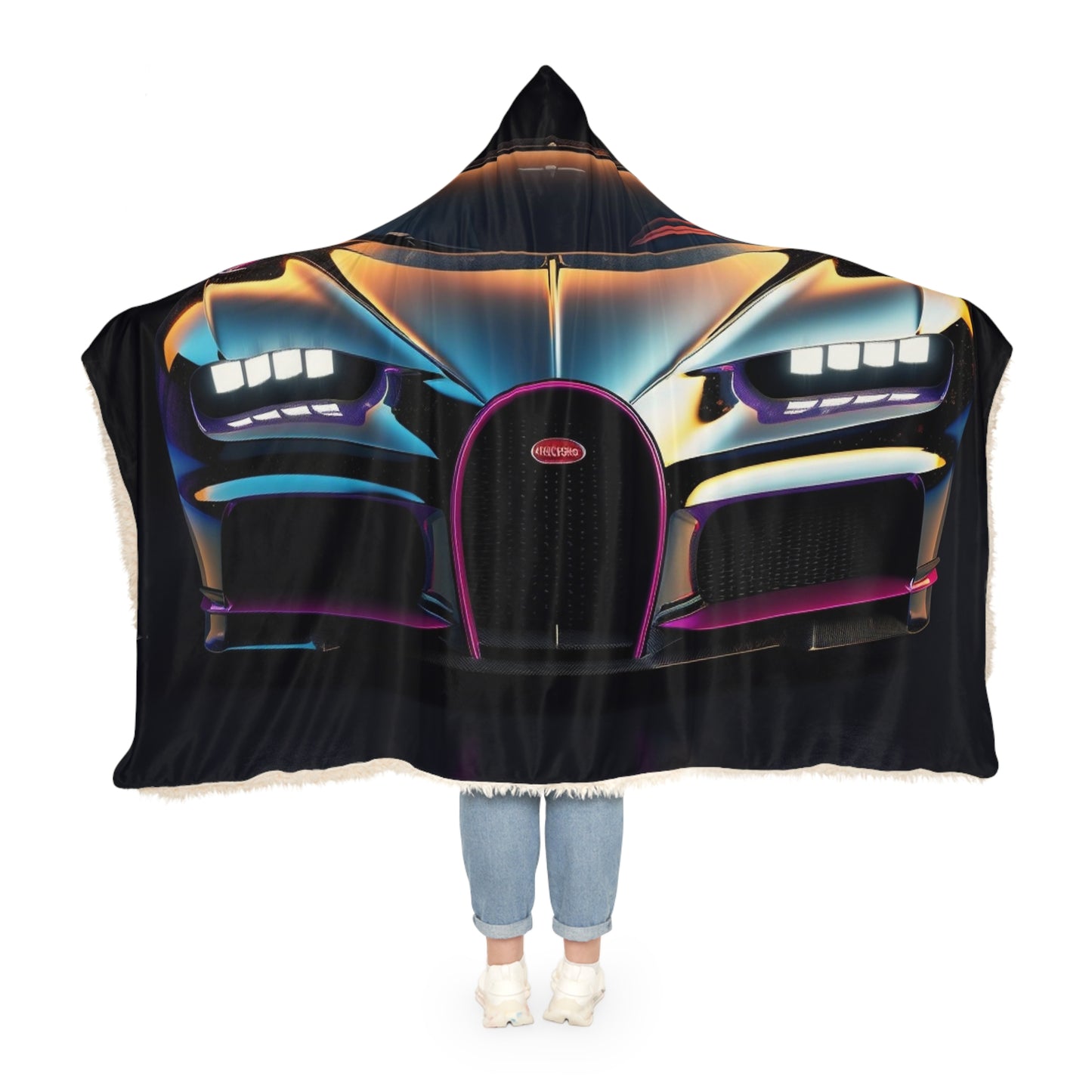 Snuggle Hooded Blanket Hyper Bugatti Chiron 1