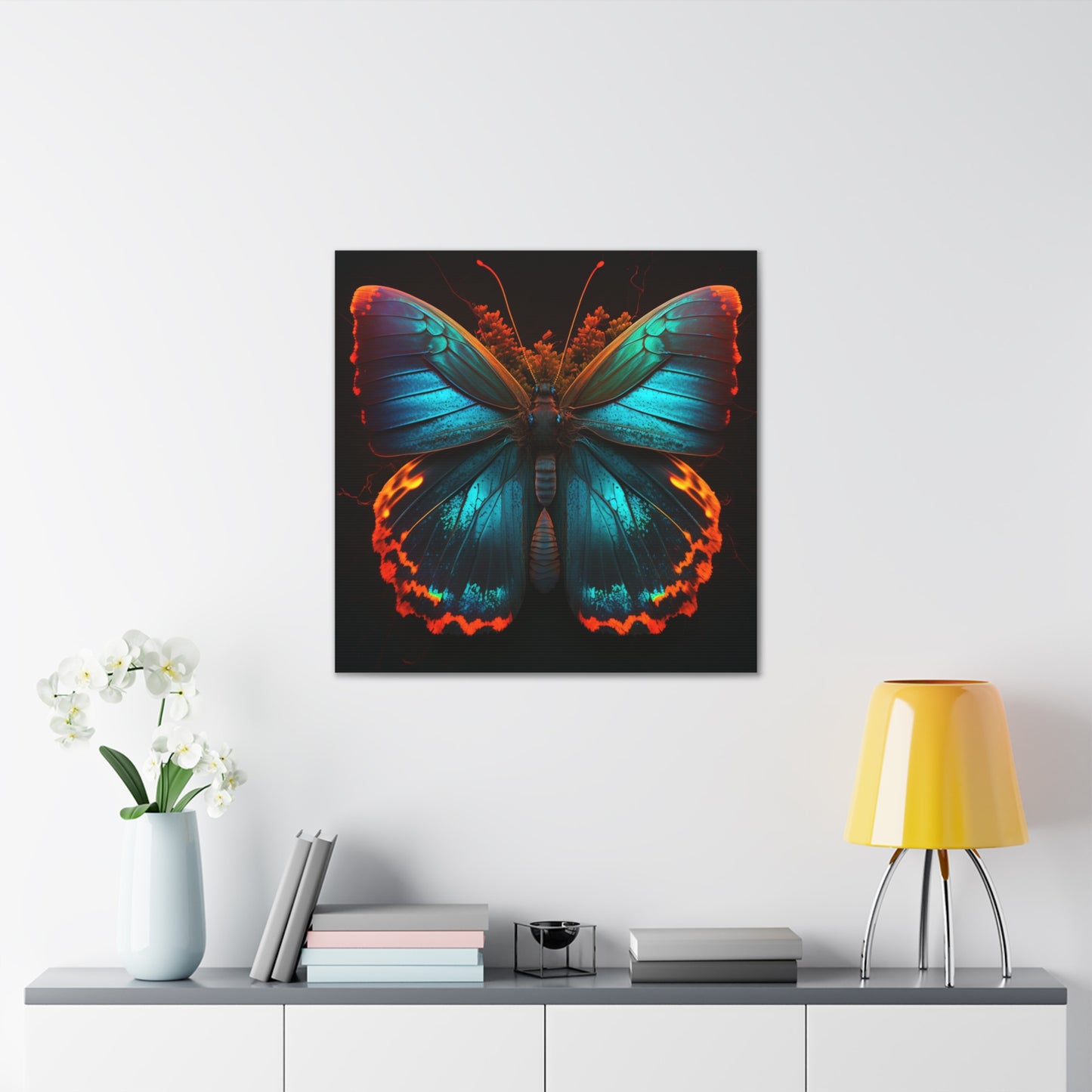 Canvas Gallery Wraps Neon Butterfly Flair 3