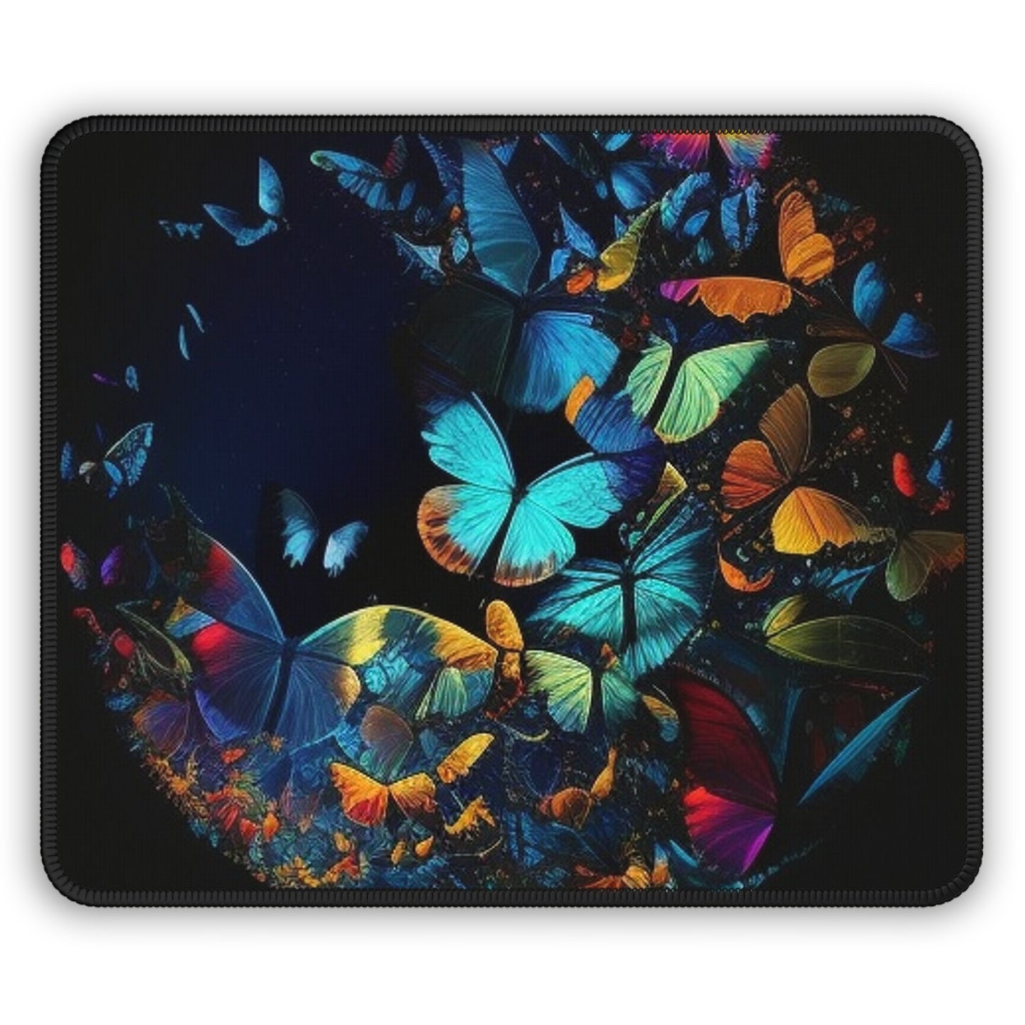 Gaming Mouse Pad  Moon Butterfly 1