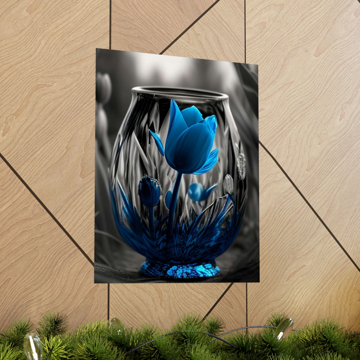 Premium Matte Vertical Posters Tulip 2