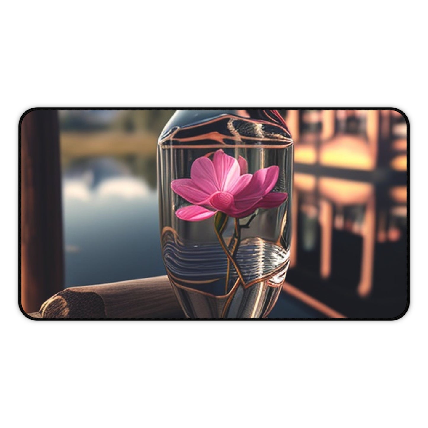 Desk Mat Magnolia in a Glass vase 3