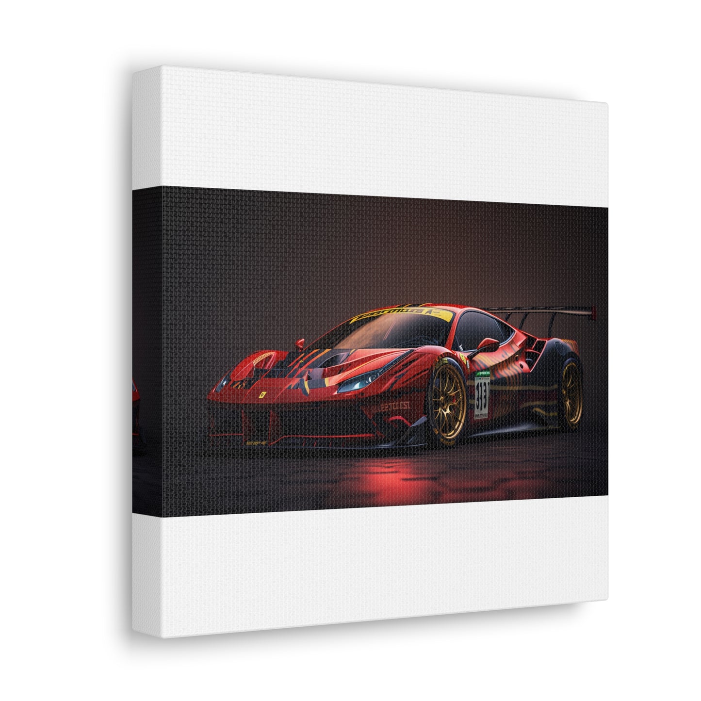 Canvas Gallery Wraps Ferrari Red 1