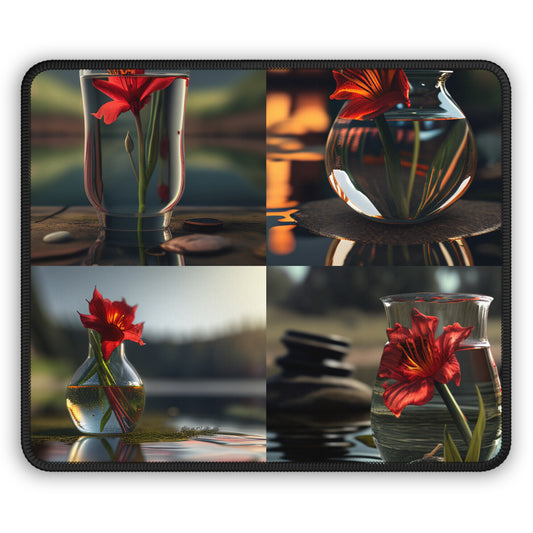 Gaming Mouse Pad  Red Lily in a Glass vase 5
