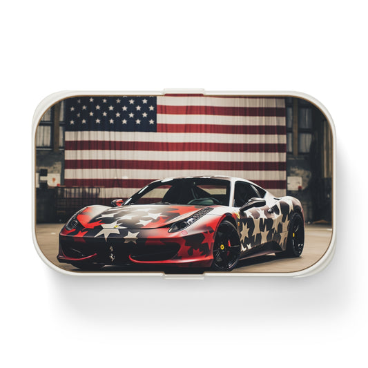 Bento Lunch Box American Flag Farrari 1