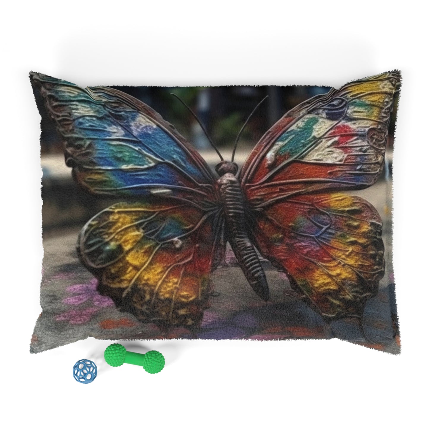 Pet Bed Liquid Street Butterfly 3