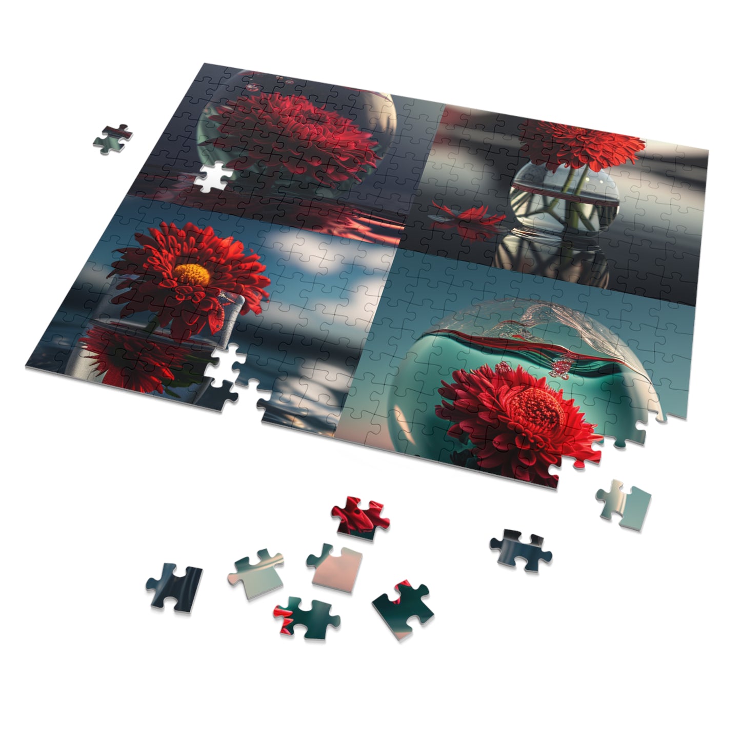 Jigsaw Puzzle (30, 110, 252, 500,1000-Piece) Chrysanthemum 5