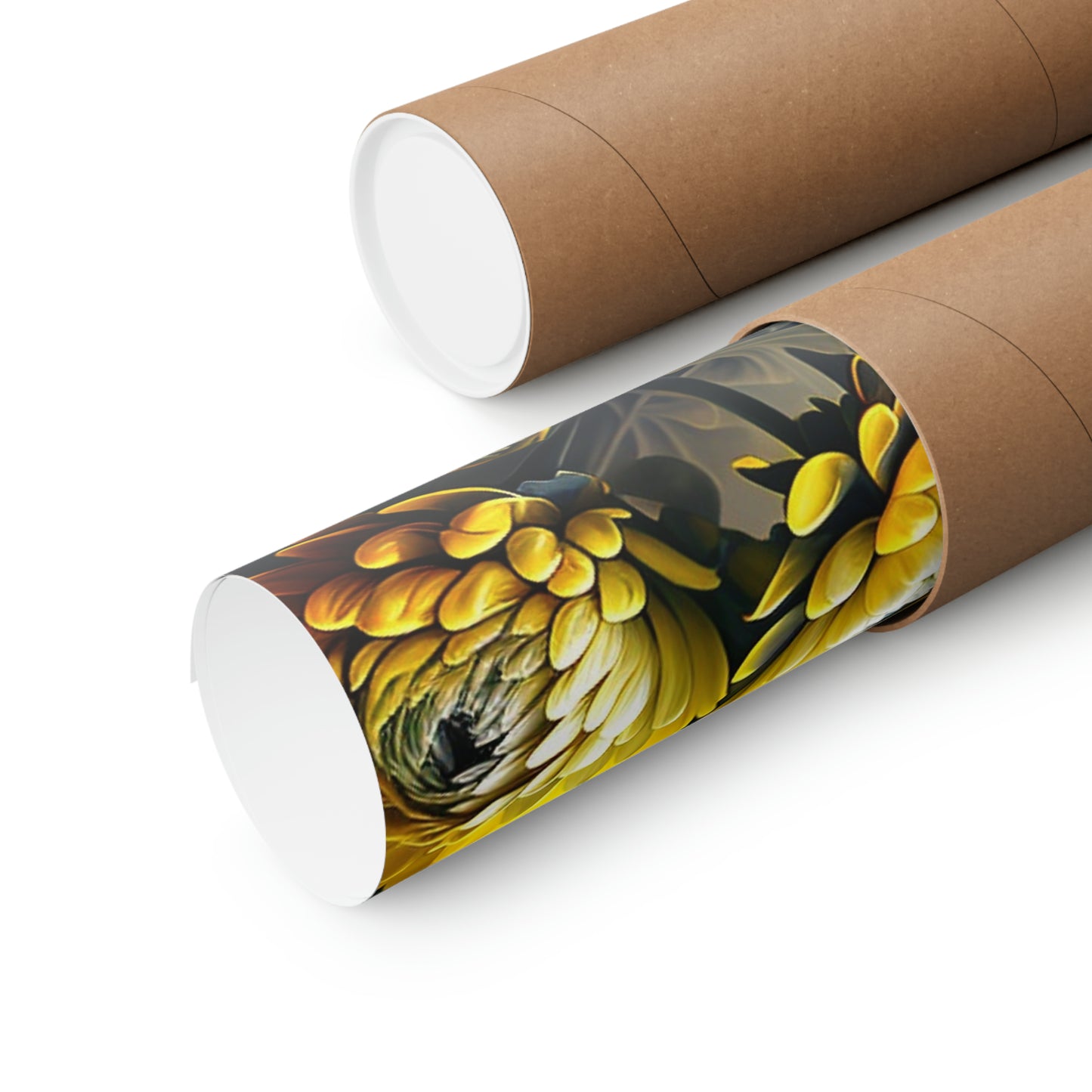 Premium Matte Vertical Posters Yellow Hermosas Flores Amarillas 2