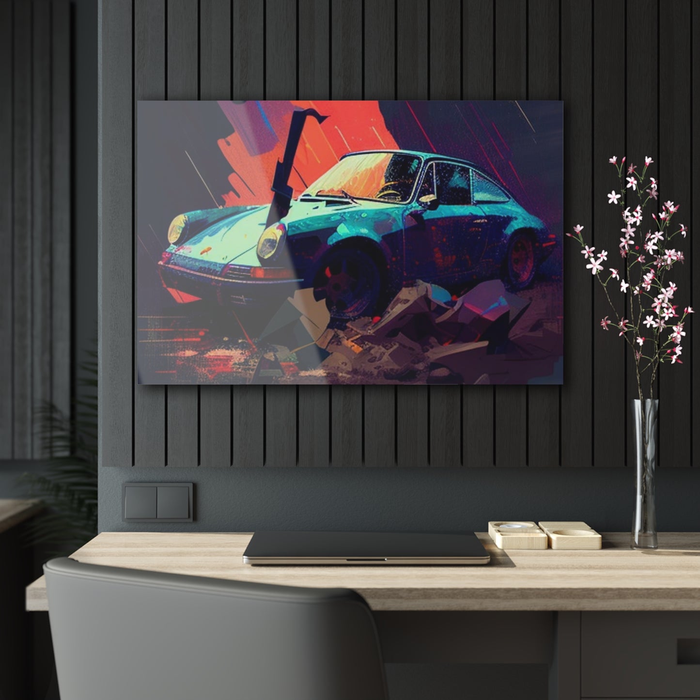 Acrylic Prints Porsche Abstract 2