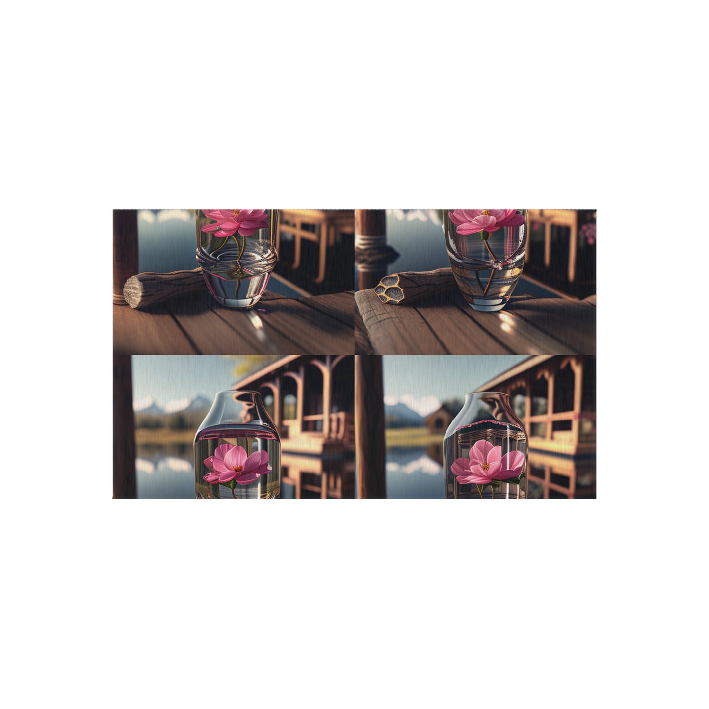 Outdoor Rug  Pink Magnolia 5