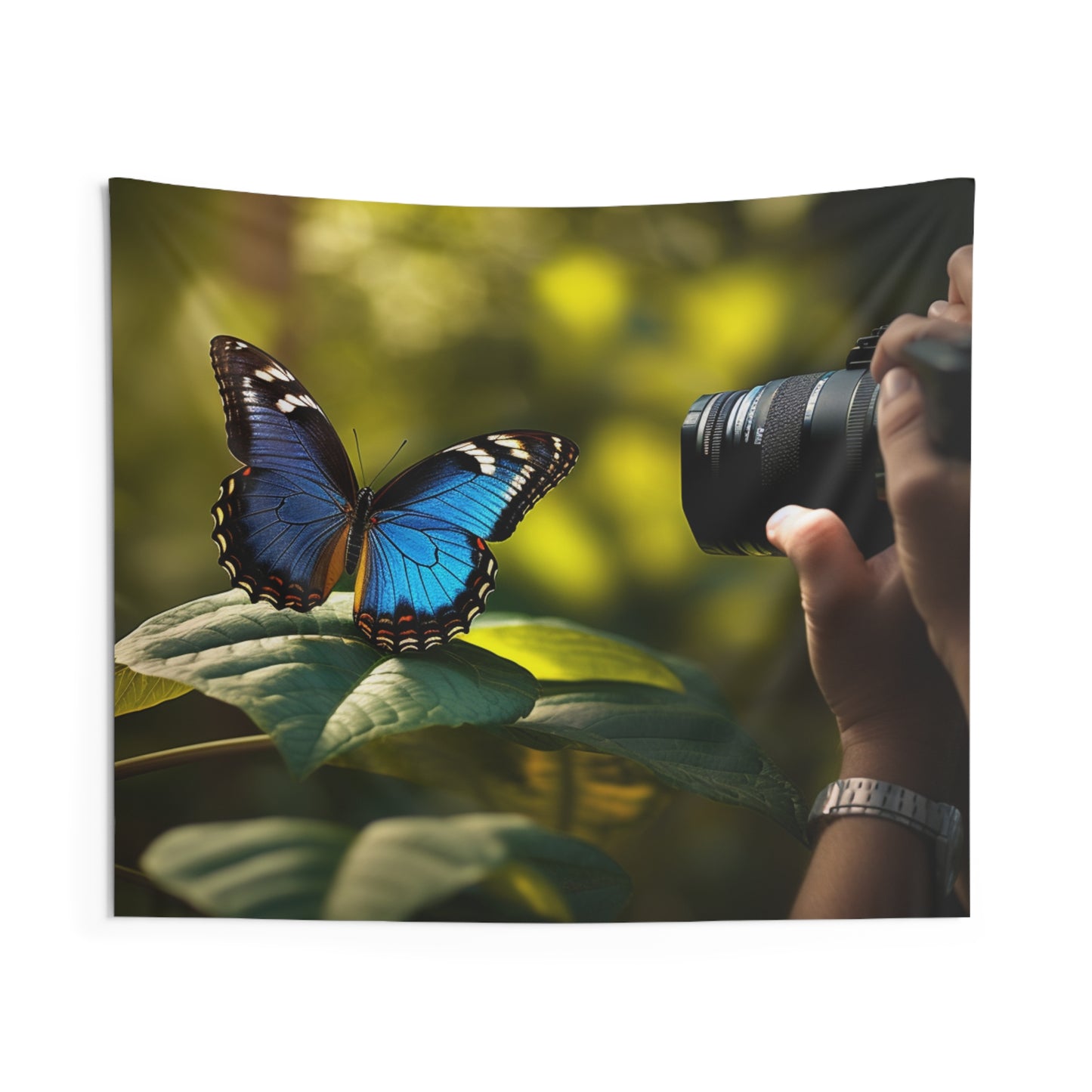 Indoor Wall Tapestries Jungle Butterfly 3