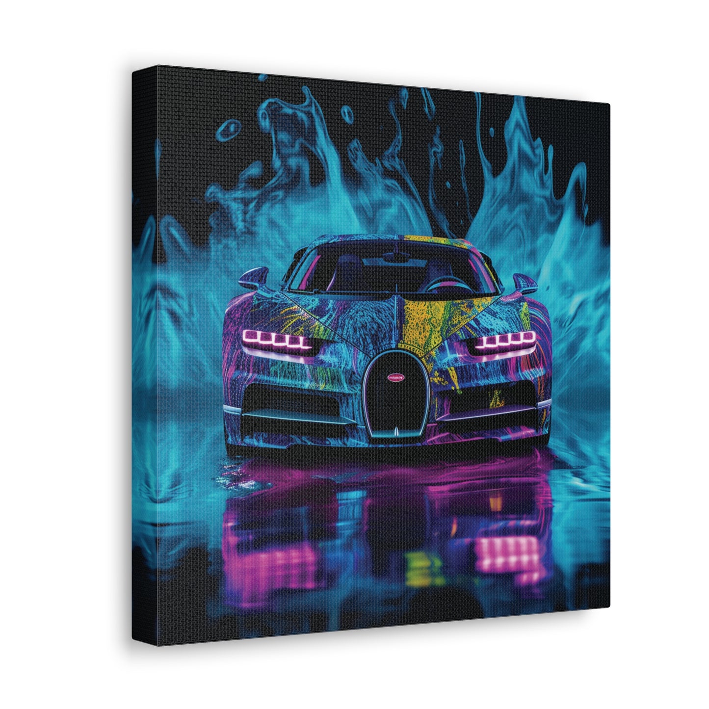 Canvas Gallery Wraps Bugatti Water 2