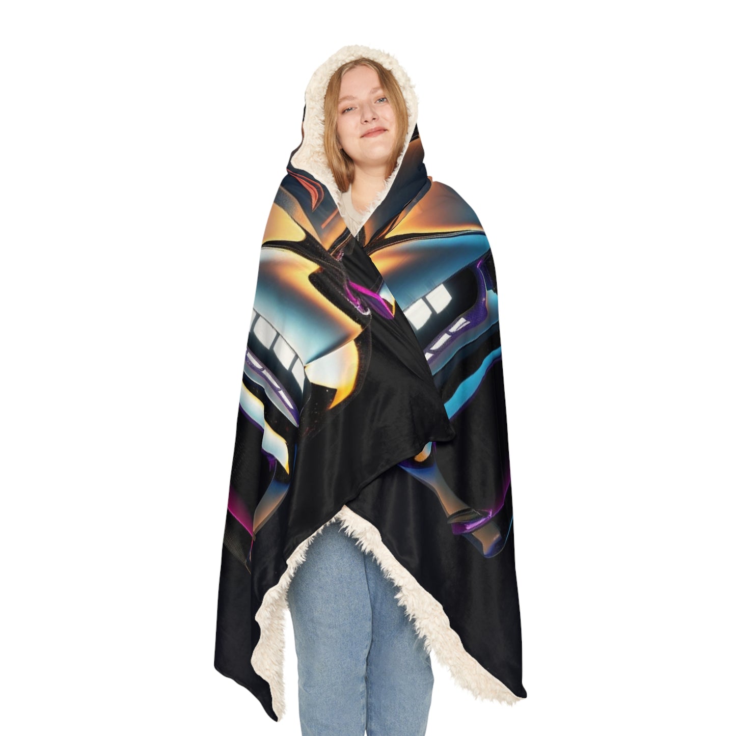 Snuggle Hooded Blanket Hyper Bugatti Chiron 1