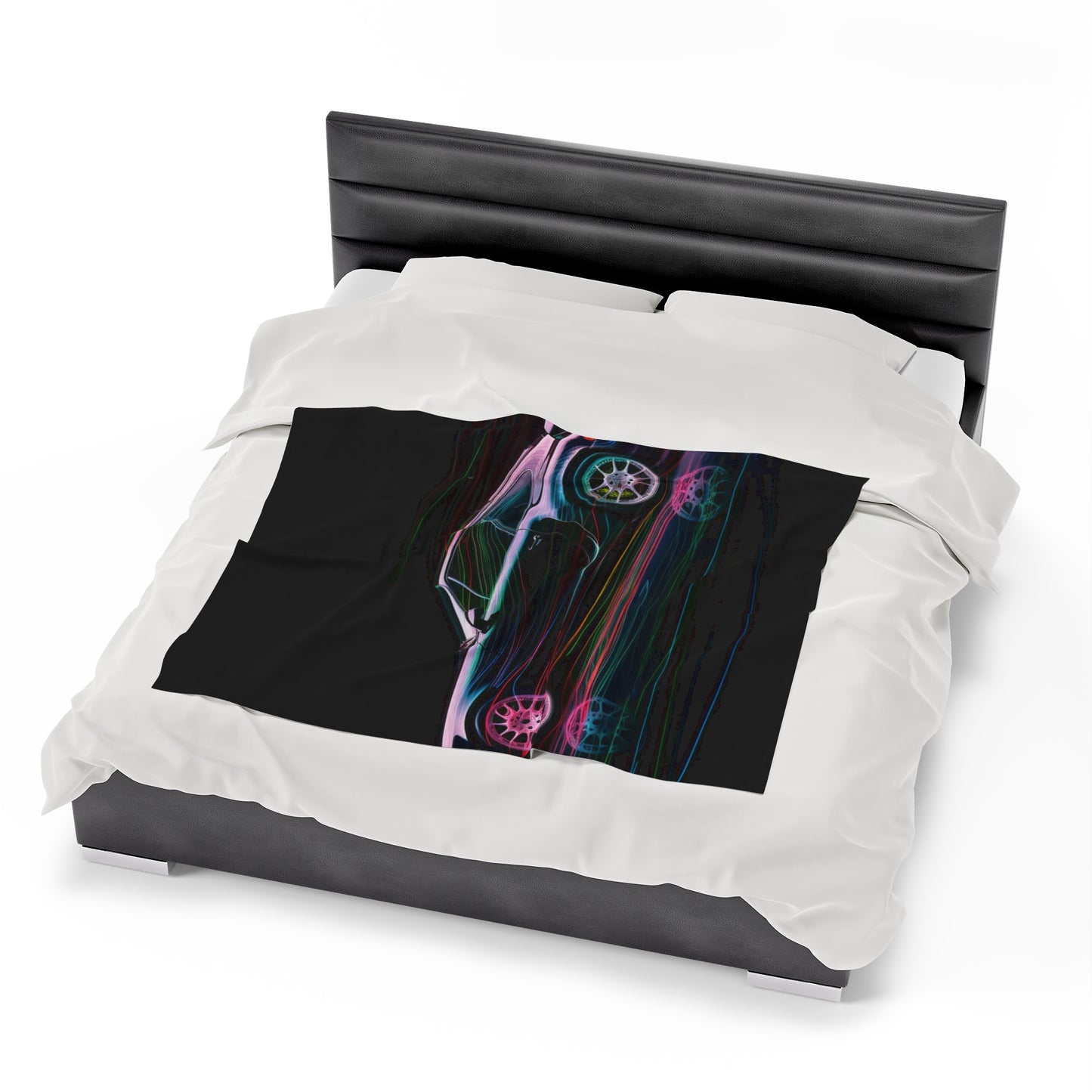 Velveteen Plush Blanket Porsche 933 1