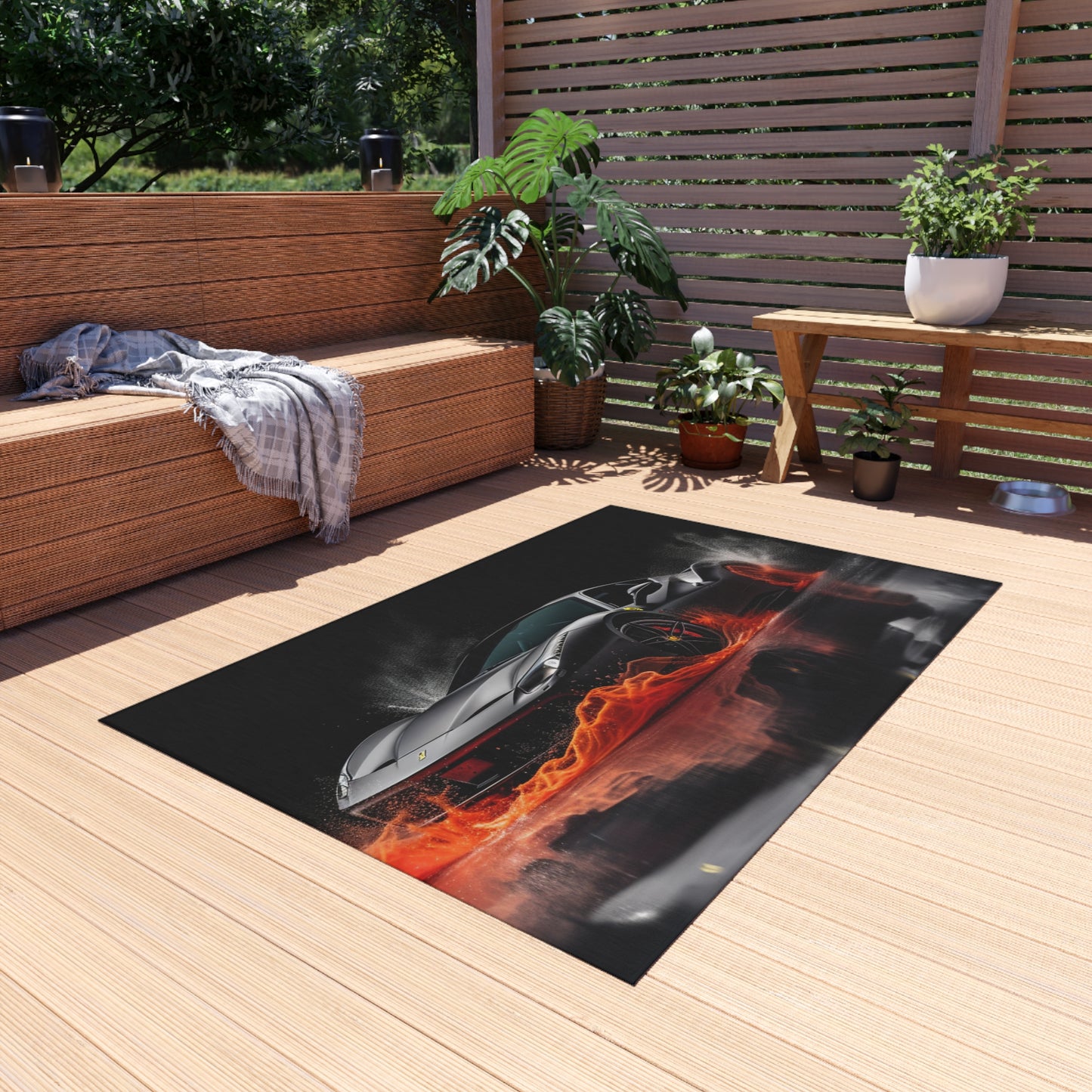 Outdoor Rug  Ferrari Water Splash 3