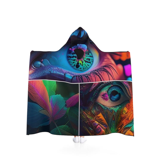 Hooded Blanket Neon Florescent Glow 3