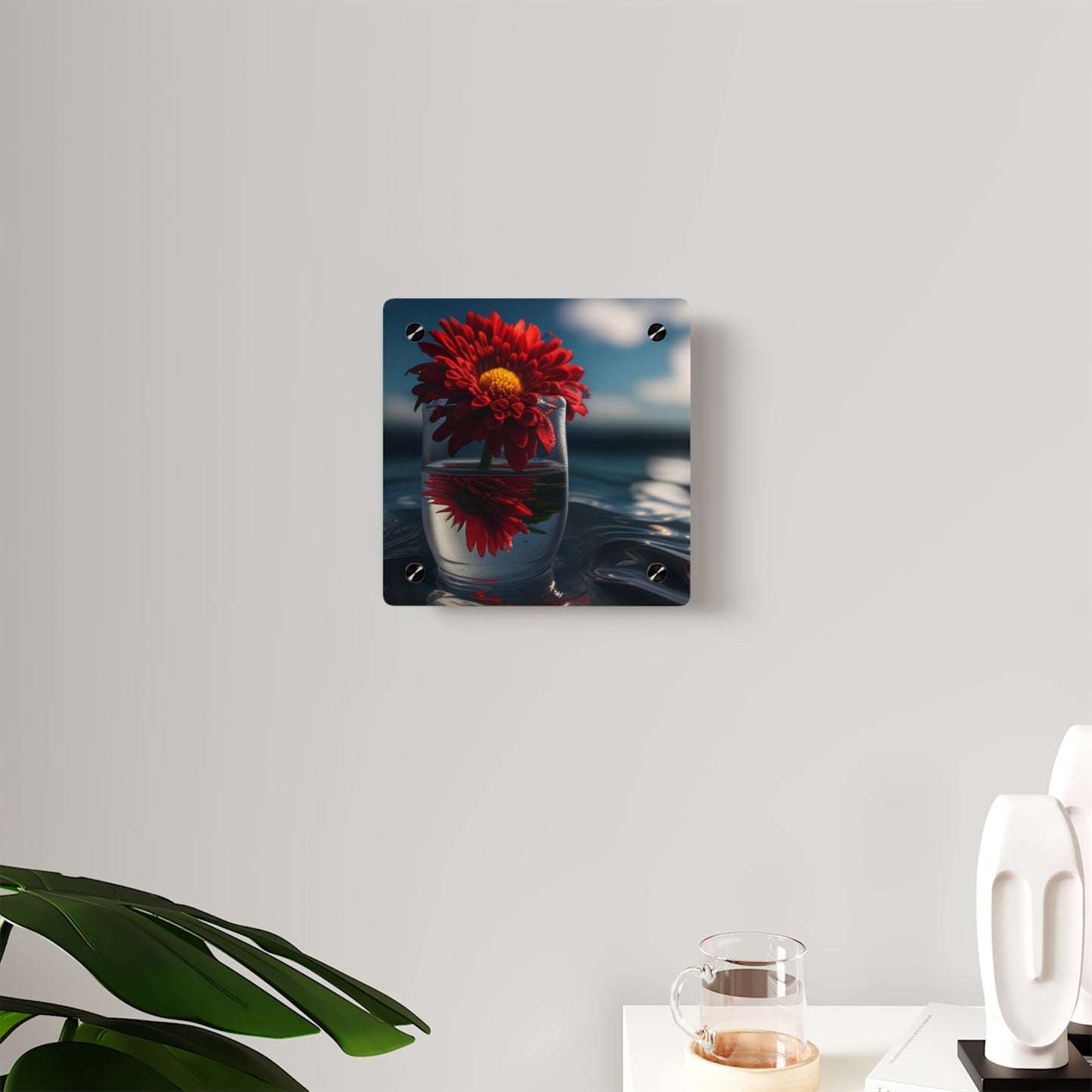 Acrylic Wall Art Panels Chrysanthemum 3