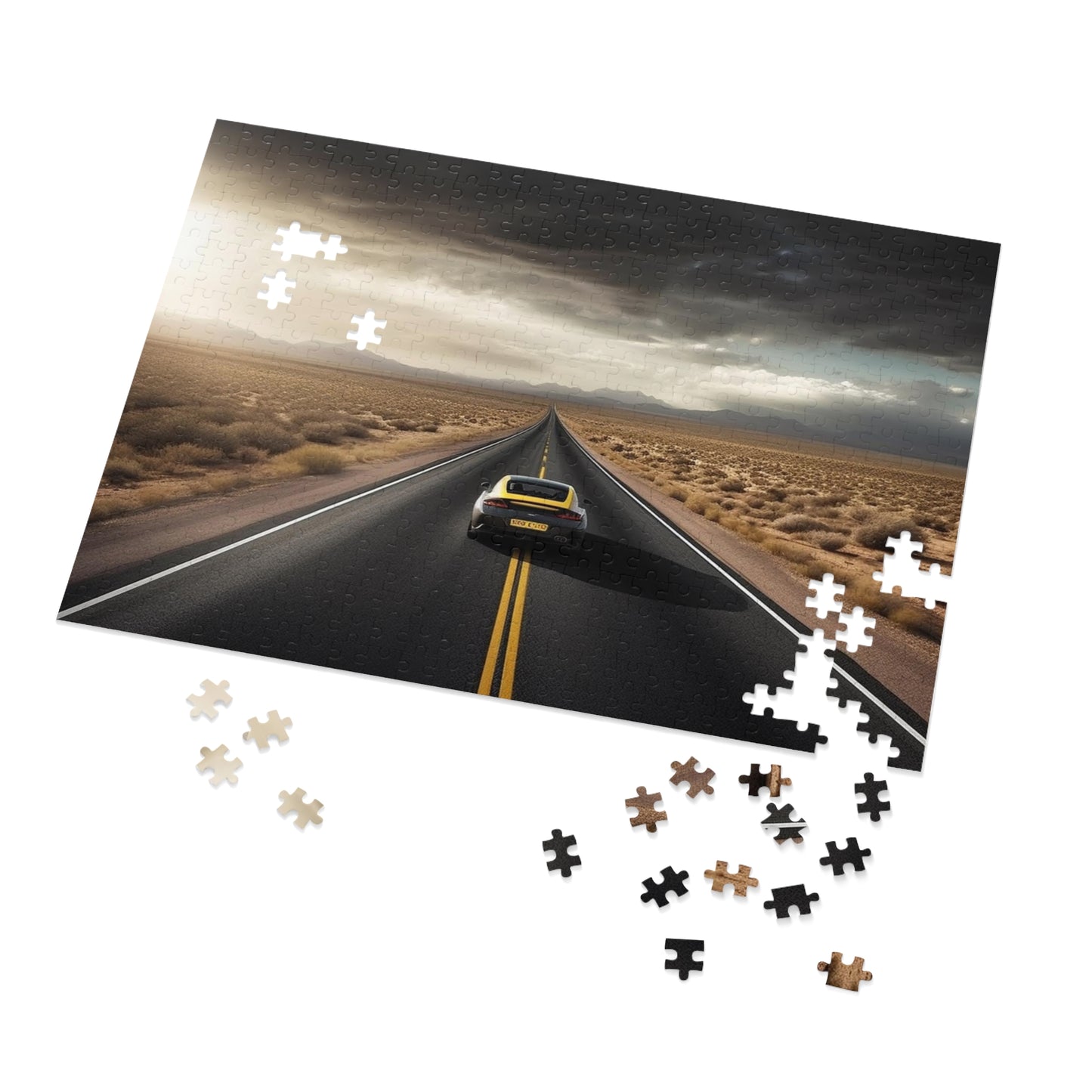 Jigsaw Puzzle (30, 110, 252, 500,1000-Piece) Ferrari Road 2