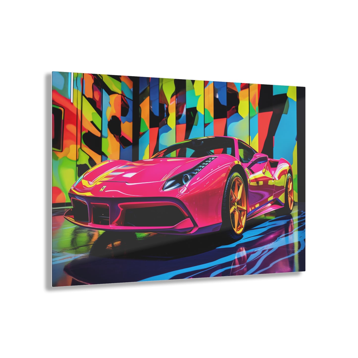 Acrylic Prints Ferrari Flair Macro 1